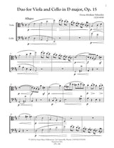 G.A. Schneider: Duo in D Major, Op. 15