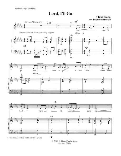 Hairston: Lord, I'll Go