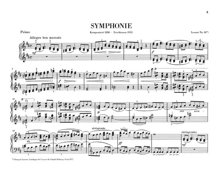 Debussy: Symphony in B Minor