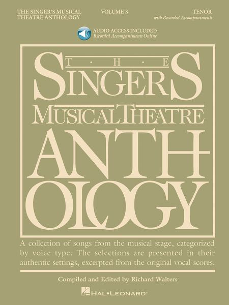 The Singer's Musical Theatre Anthology – Tenor - Volume 3