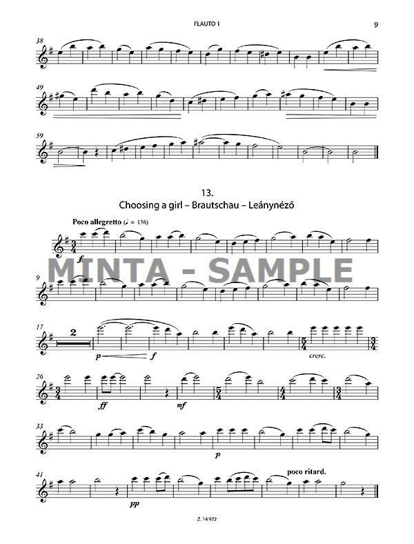 Bartók: Flute Trios