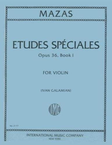 Mazas: Études spéciales, Op. 36 - Volume 1