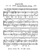 Roussakis: Sinfonía (arr. for piano)