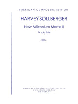 Sollberger: New Millennium Memo II