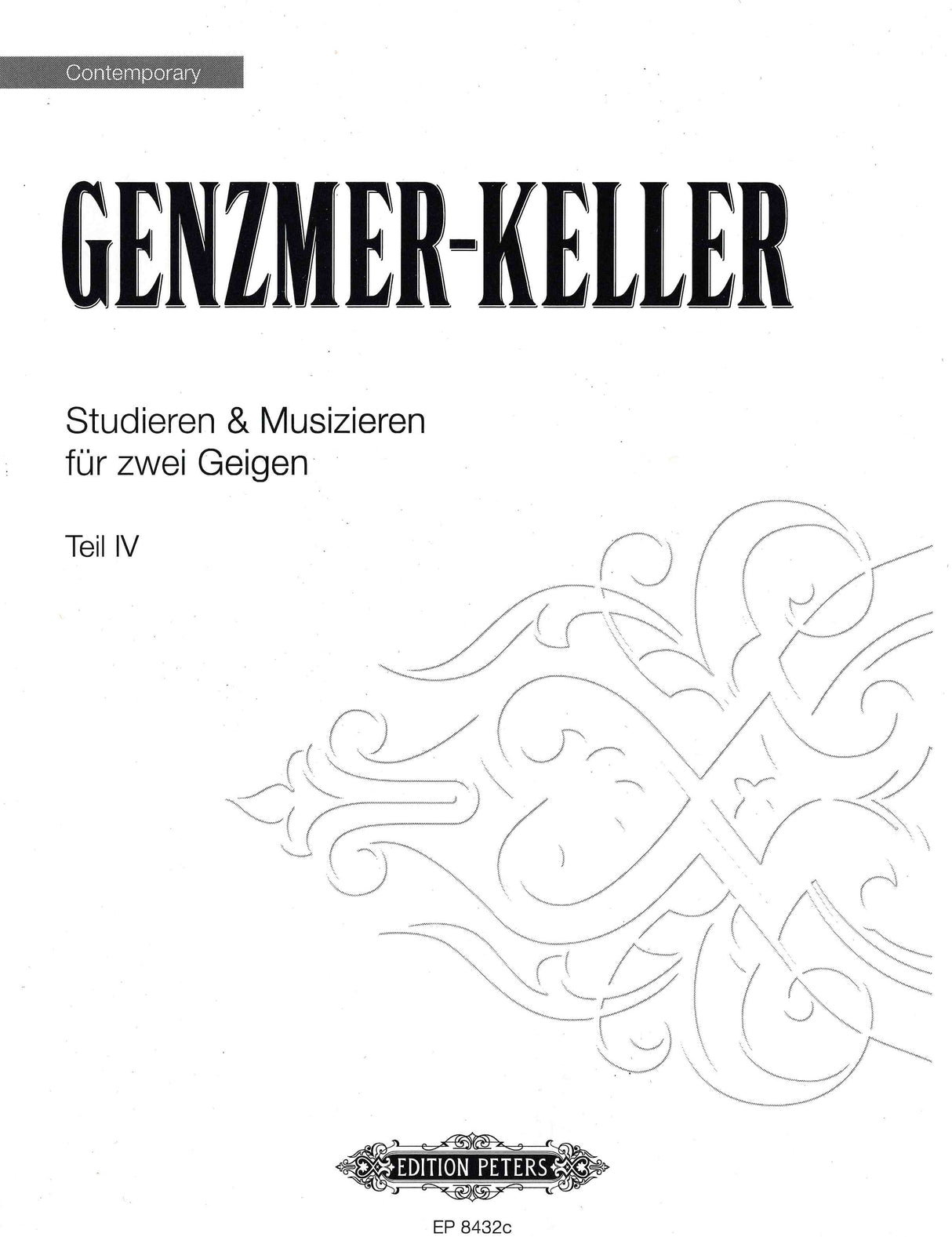 Genzmer: Studieren & Musizieren fur 2 Violins