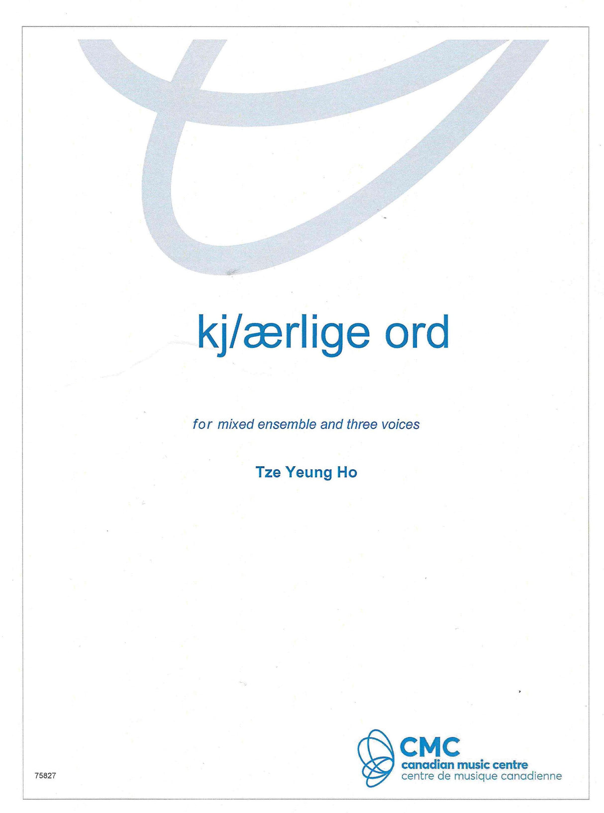 T. Ho: kj/ærlige ord