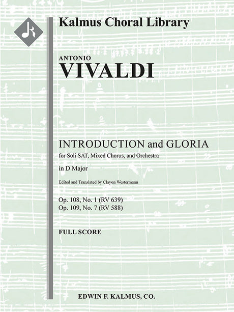 Vivaldi: Introduction [Jubilate], RV 639 (Op. 108, No. 1) & Gloria, RV 588 (Op. 109, No. 7)