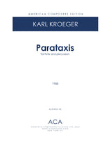 Kroeger: Parataxis