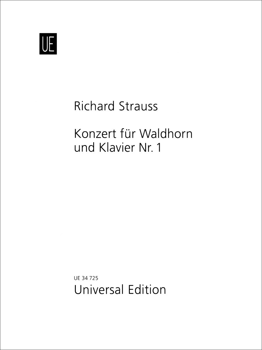 Strauss: Horn Concerto No. 1 in E-flat Major, Op. 11 – Ficks Music