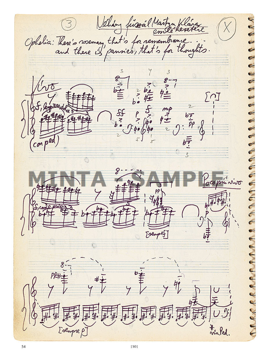Kurtág: M.K.'s Music Notebook