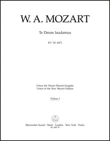 Mozart: Te Deum laudamus, K. 141 (66b)