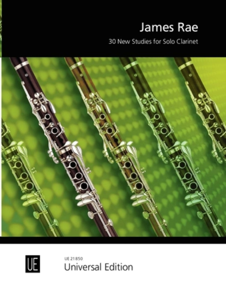 Rae: 30 New Studies for Clarinet