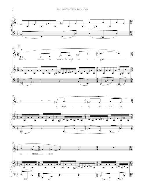 Mazzoli: This World Within Me is Too Small