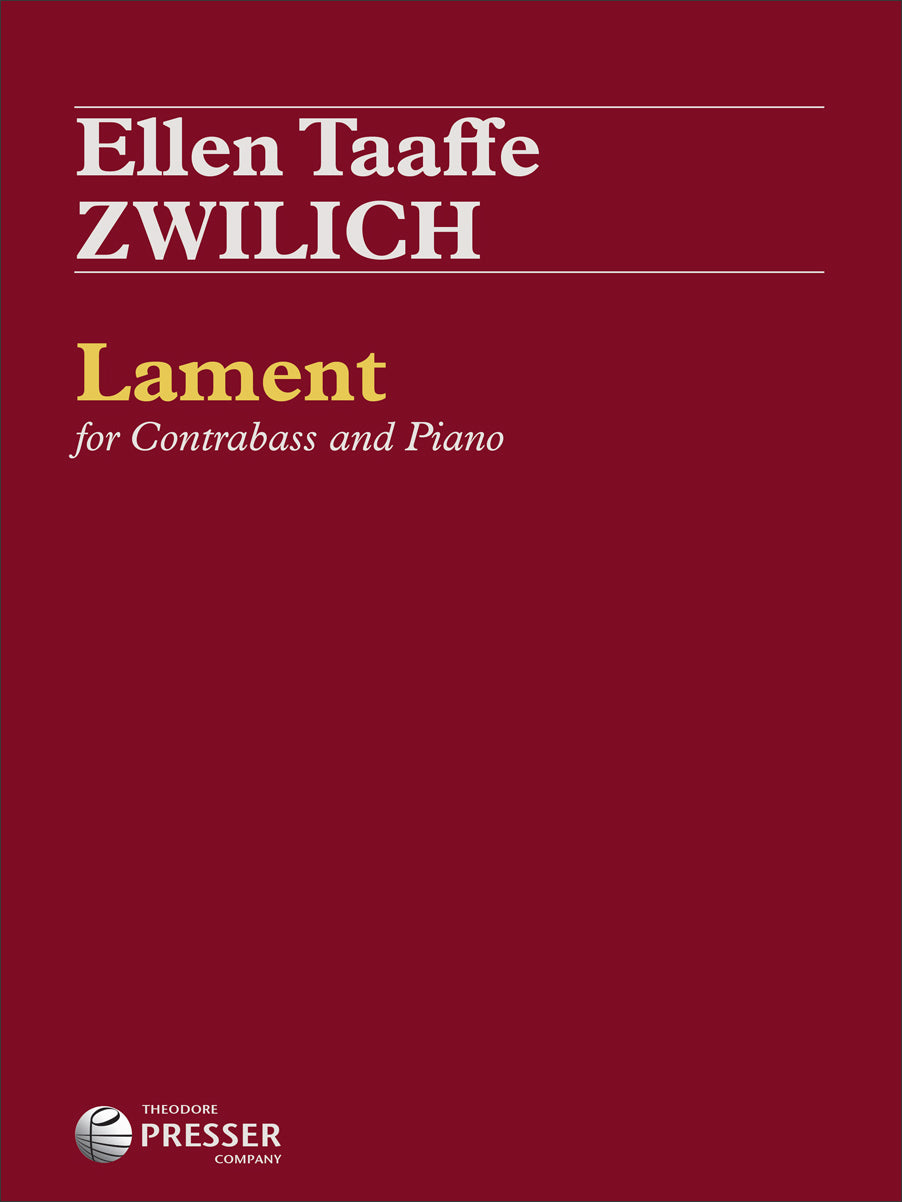 Zwilich: Lament (Version for Double Bass & Piano)