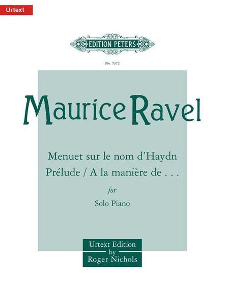 Ravel: Album of Shorter Pieces