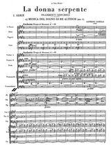 Casella: La Donna serpente, framenti sinfonici