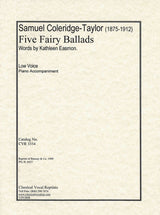 Coleridge-Taylor: 5 Fairy Ballads