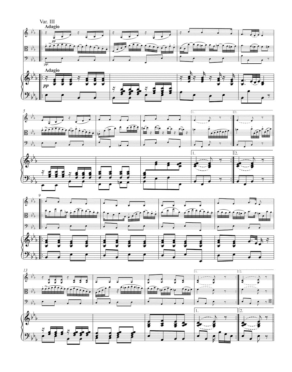 Beethoven: 3 Piano Quartets, WoO 36