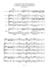 Corrette: Concerto for 3 Violins & Harpsichord, Op. 26, No. 2