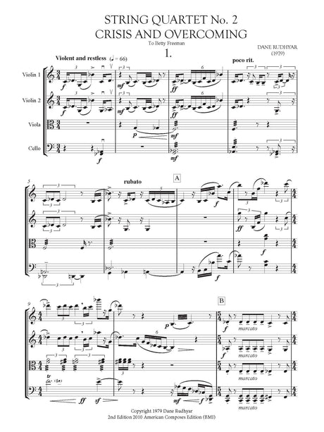 Rudhyar: Crisis and Overcoming