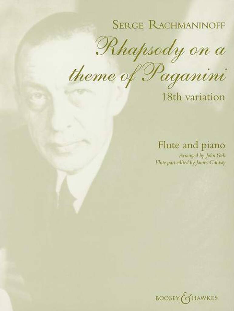 Rachmaninoff: 18th Variation (arr. for flute & piano)