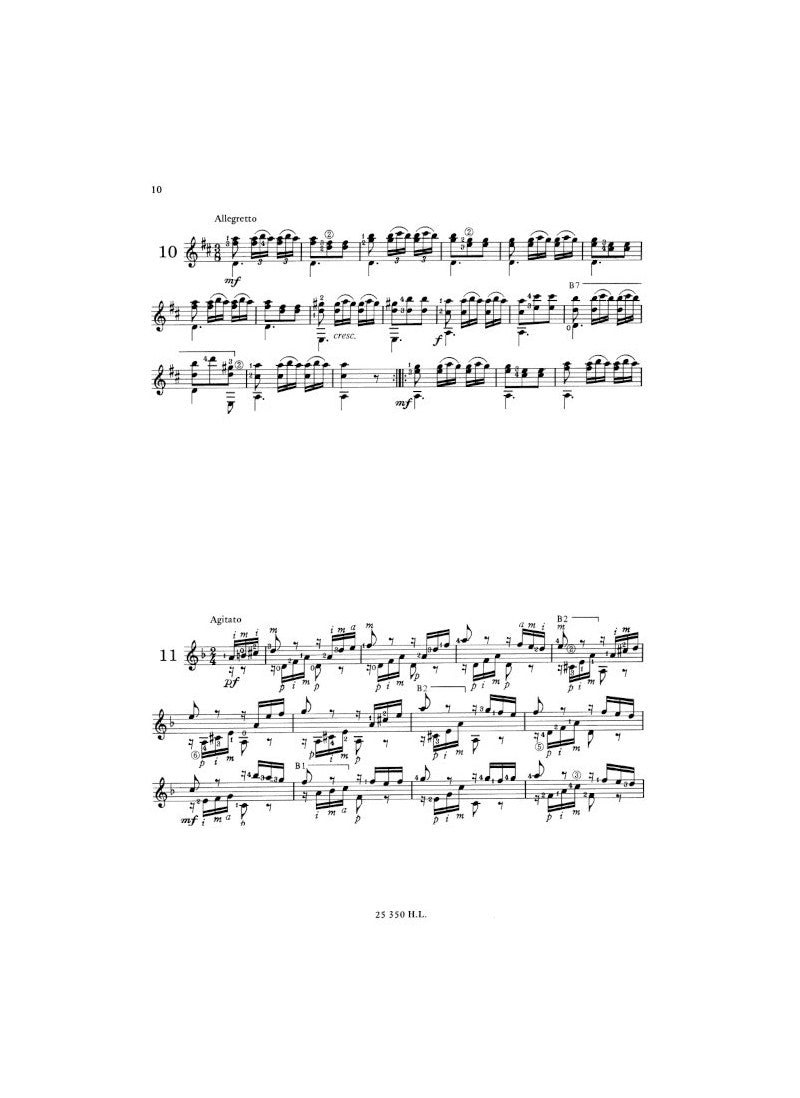 Carcassi: 25 Etudes, Op. 60