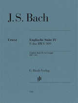 Bach: English Suite No. 4 in F Major, BWV 809