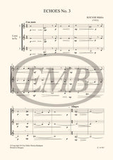 Kocsár: Echoes No. 3