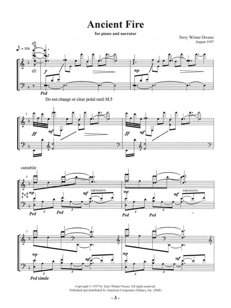 T.W. Owens: Ancient Fire