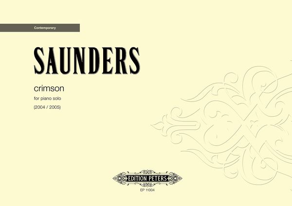 Saunders: crimson