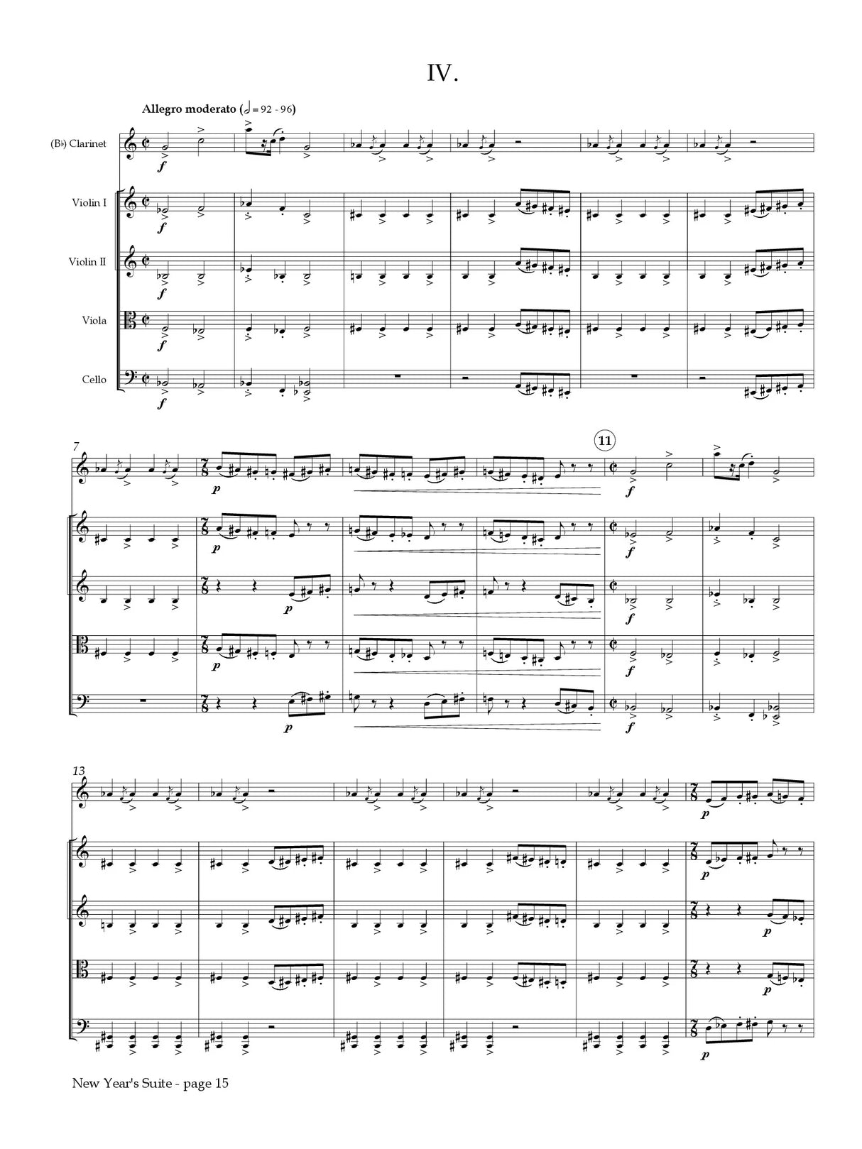 Ulman: New Year's Suite