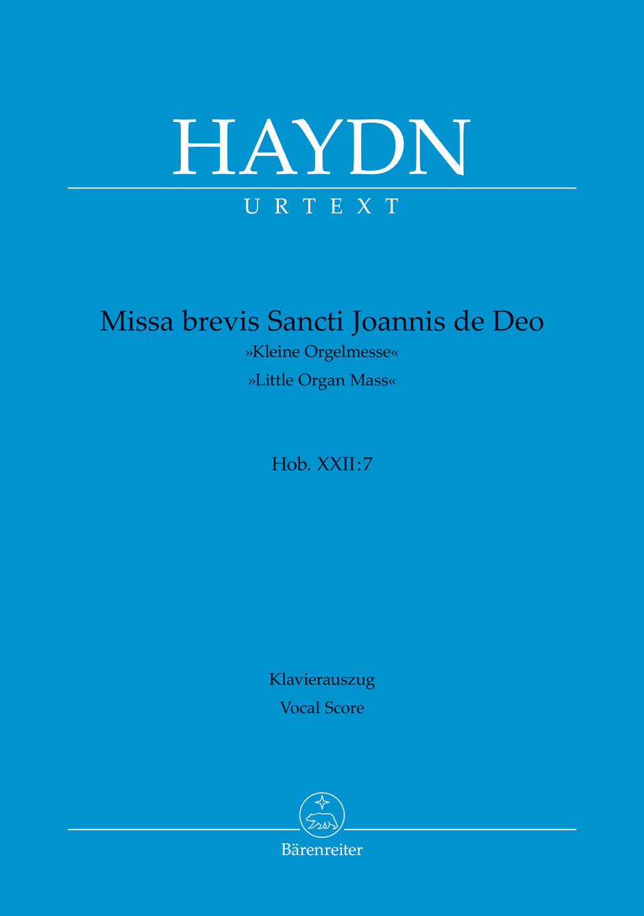Haydn: Missa brevis Sancti Joannis de Deo, Hob. XXII:7