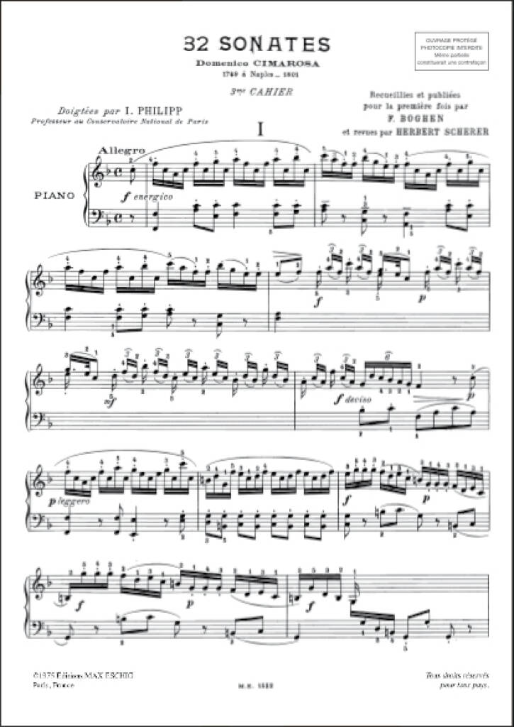 Cimarosa: Piano Sonatas - Volume 3 (Nos. 21-32)