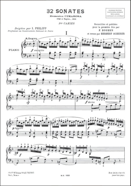 Cimarosa: Piano Sonatas - Volume 3 (Nos. 21-32)