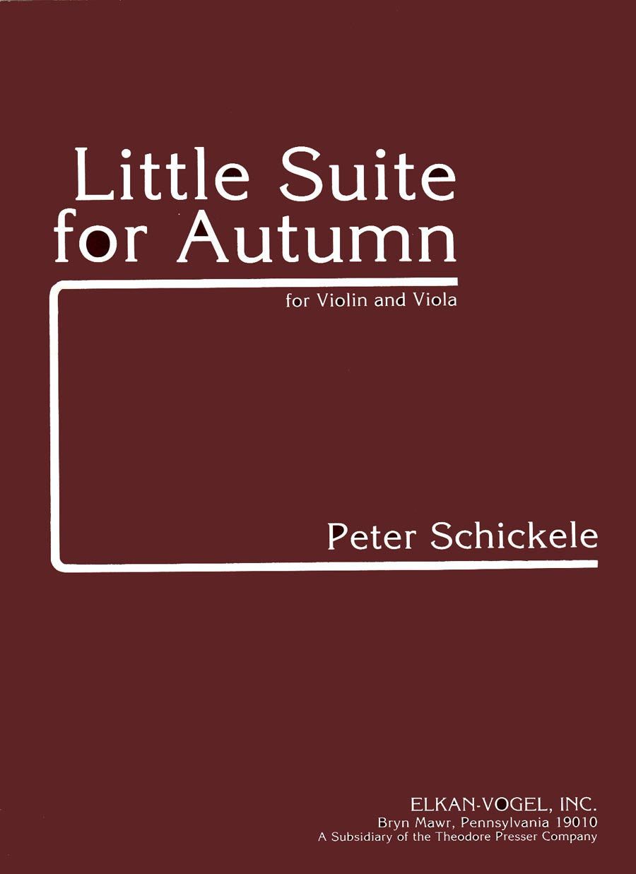 Schickele: Little Suite for Autumn