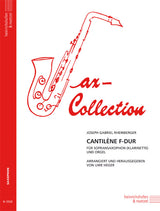 Rheinberger: Cantilène in F Major, Op. 148, No. 2 (arr. for soprano sax & organ)