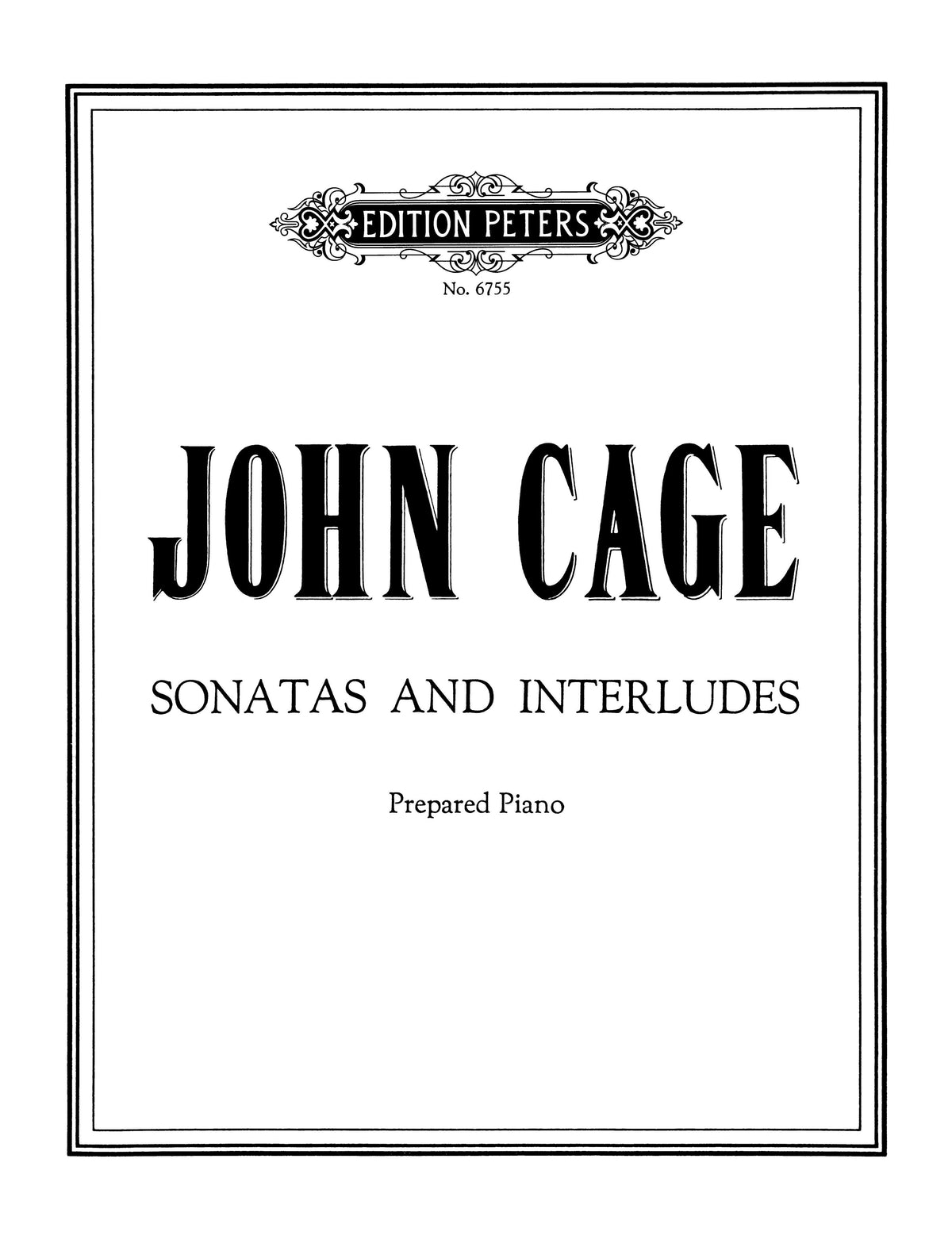 Cage: Sonatas and Interludes