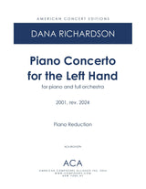 D. Richardson: Piano Concerto for the Left Hand