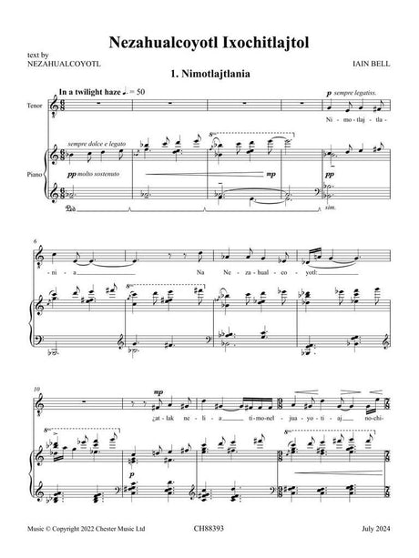 Bell: Nezahualcoyotl Ixochitlajtol