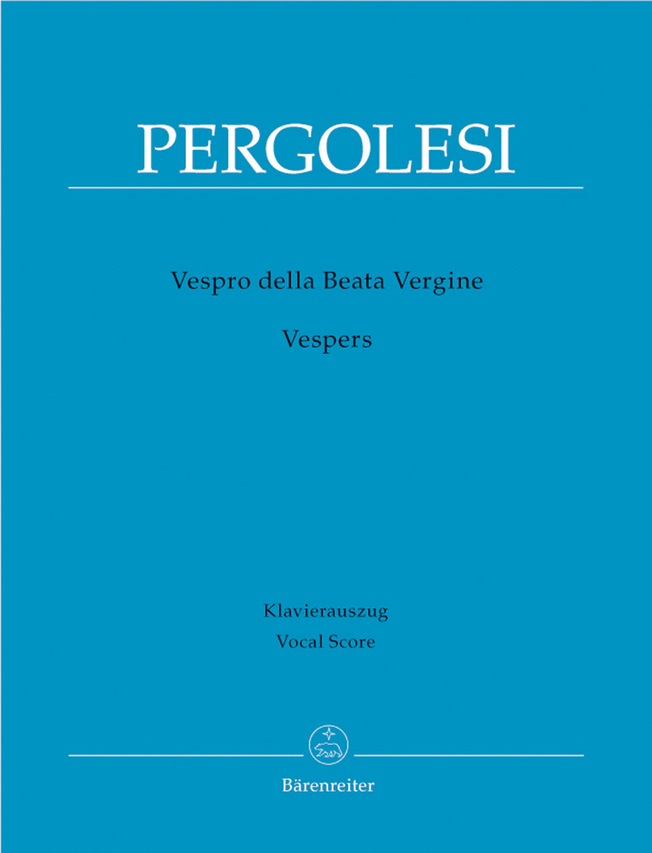 Pergolesi: Vespro della Beata Vergine / Vespers