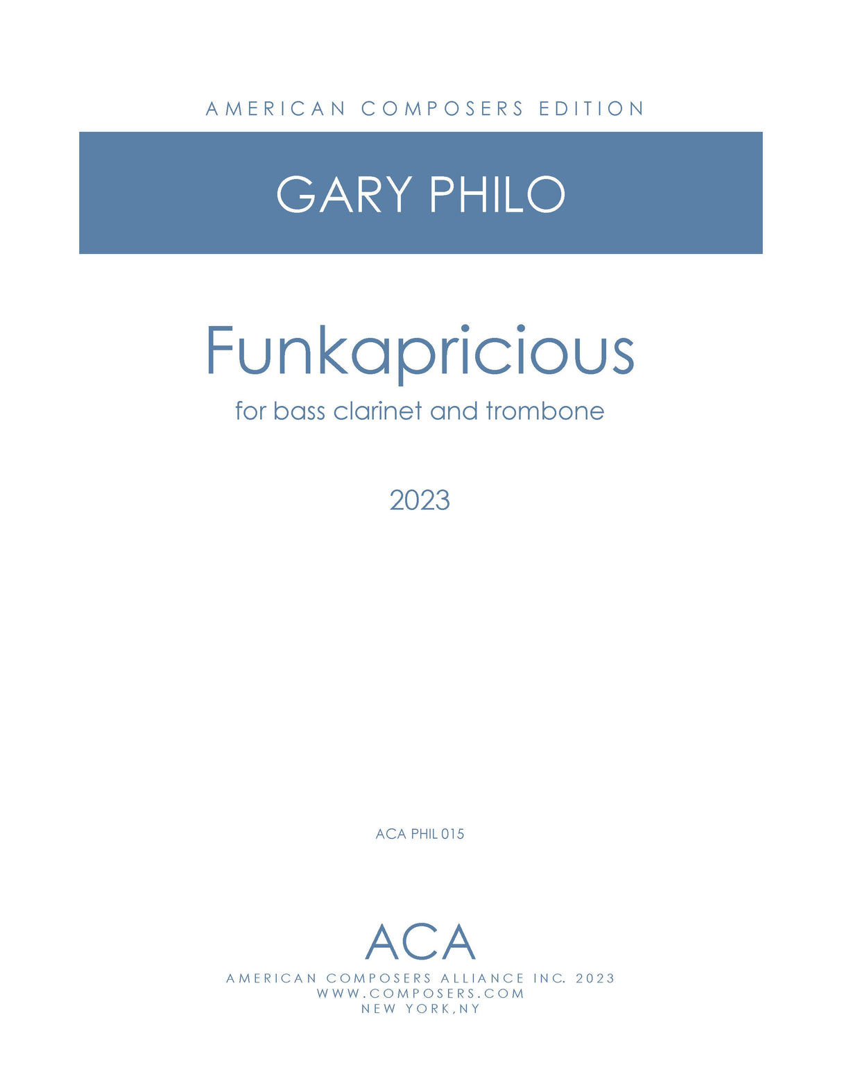Philo: Funkapricious