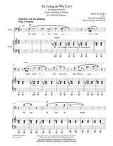 Mazzoli: As Long as We Live (Version for Baritone & Piano)