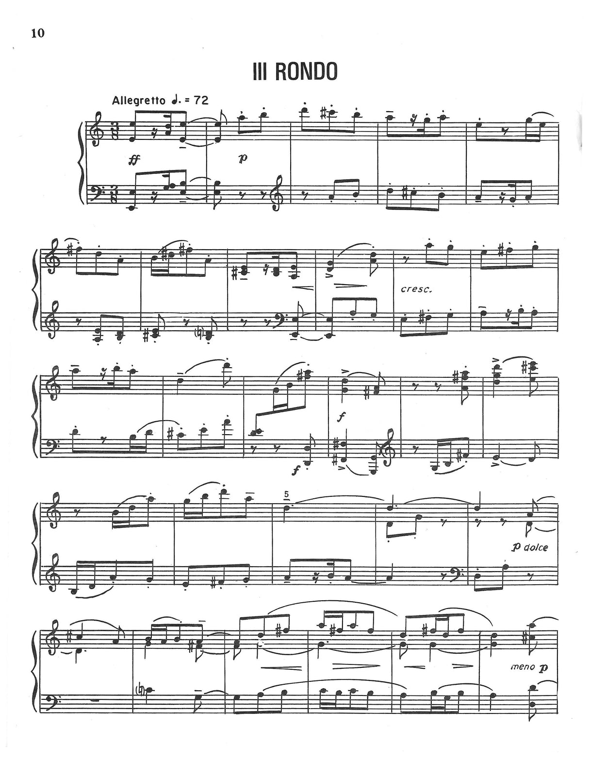 Stevens: Piano Sonatina No. 2