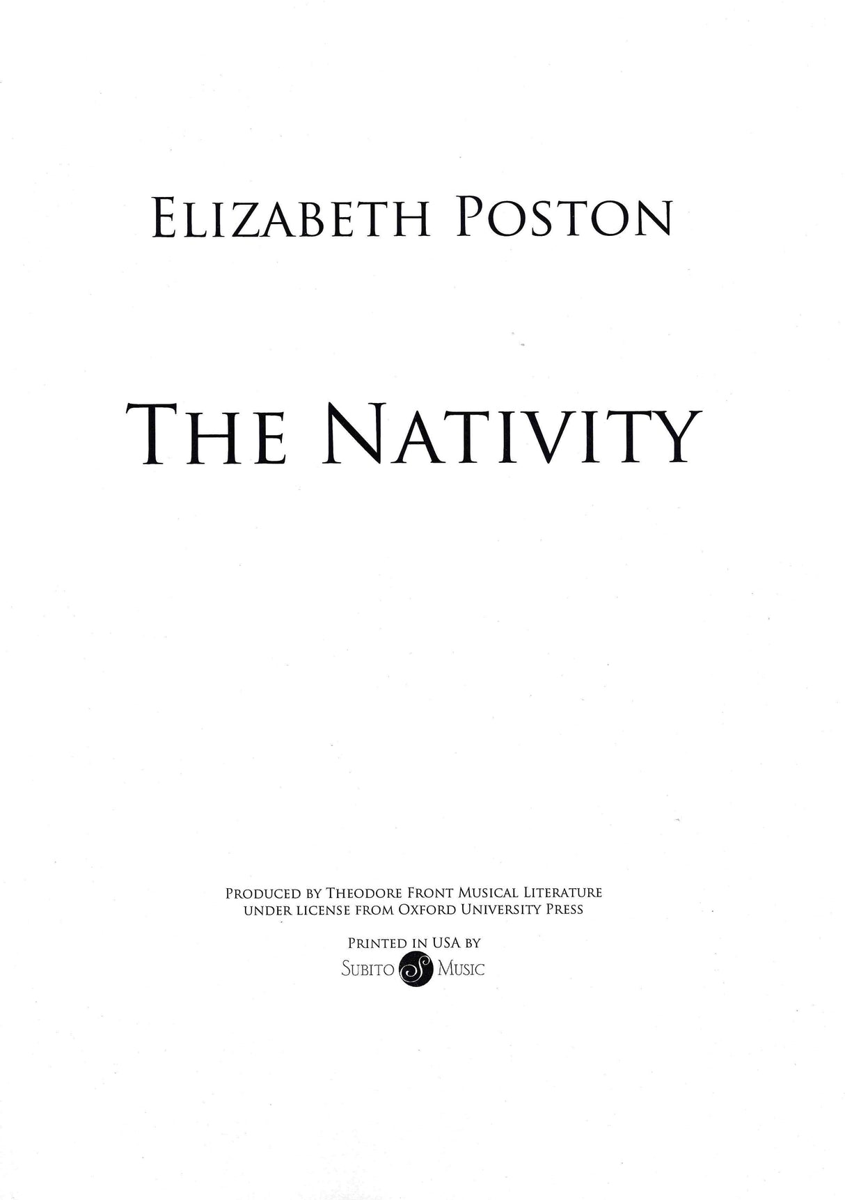 Poston: The Nativity