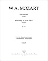 Mozart: Symphony No. 33 in B-flat Major, K. 319