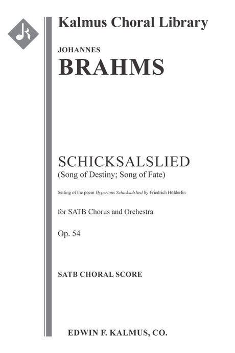 Brahms: Schicksalslied, Op. 54