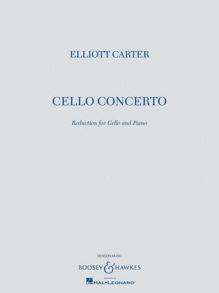 Carter: Cello Concerto
