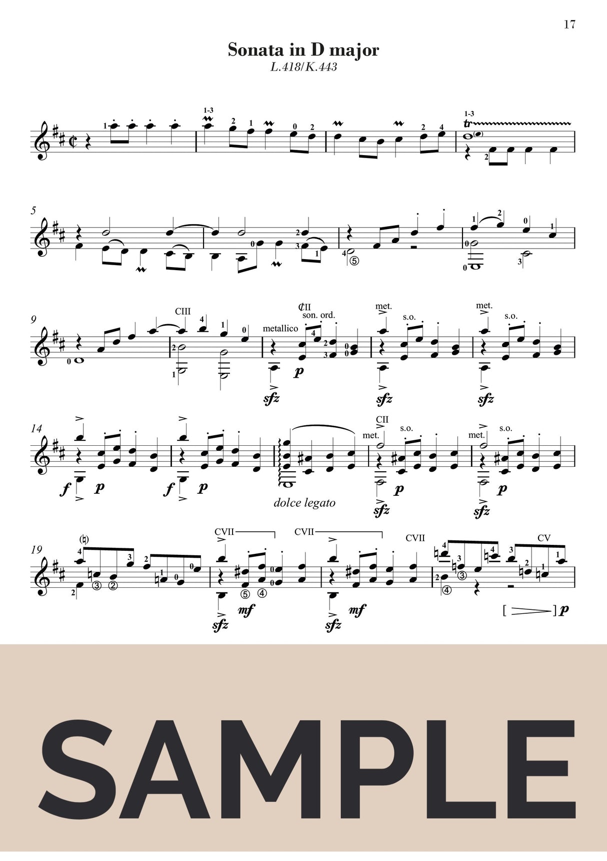 Scarlatti: 12 Sonatas (arr. for guitar)