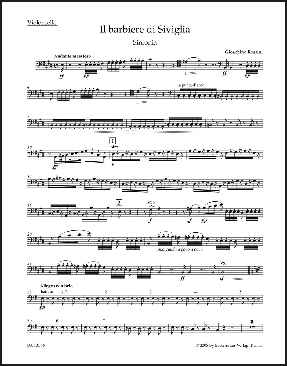 Rossini: Overture to The Barber of Seville