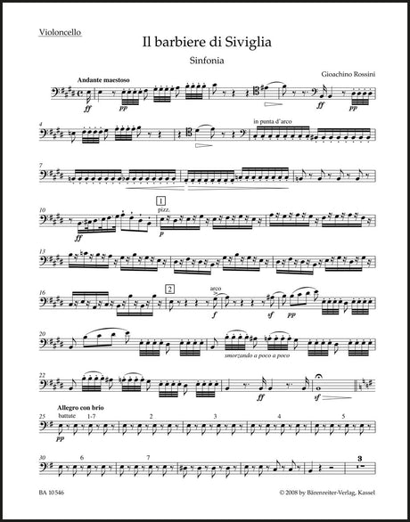 Rossini: Overture to The Barber of Seville